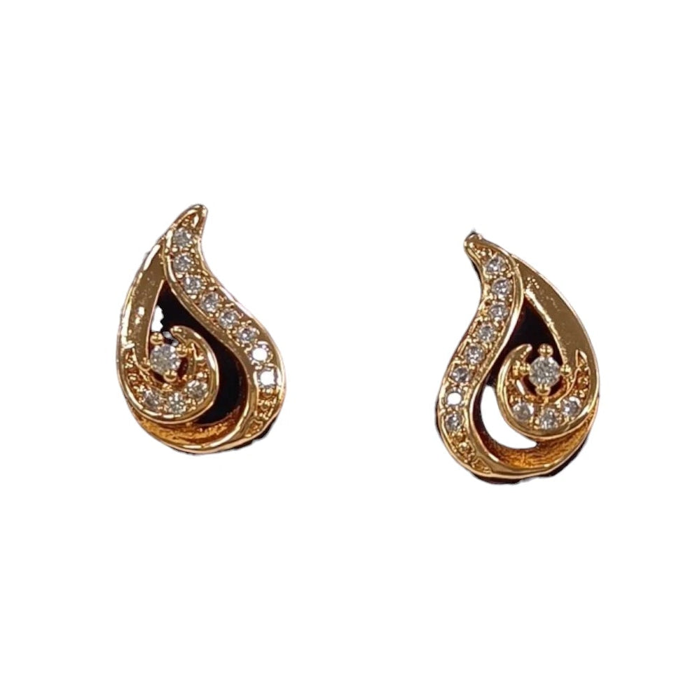 Sitara Sparkling Stud American Diamond Earrings | JewelOn