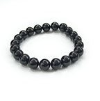 Black Obsidian 8mm Crystal Bracelet for Men and Women | JewelOn