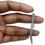 Mahira Big Diamond Tennis American Diamond Bracelet | JewelOn