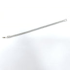 Dwitara Double Line Tennis American Diamond Bracelet | JewelOn