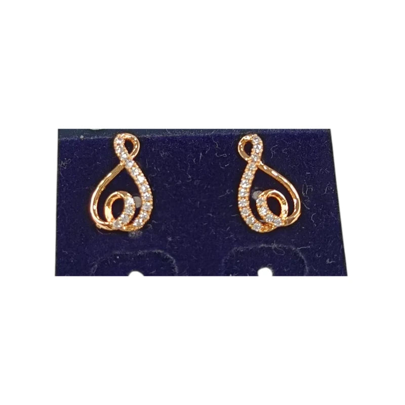 Daily Wear Stud Ameican Diamond Earring 18
