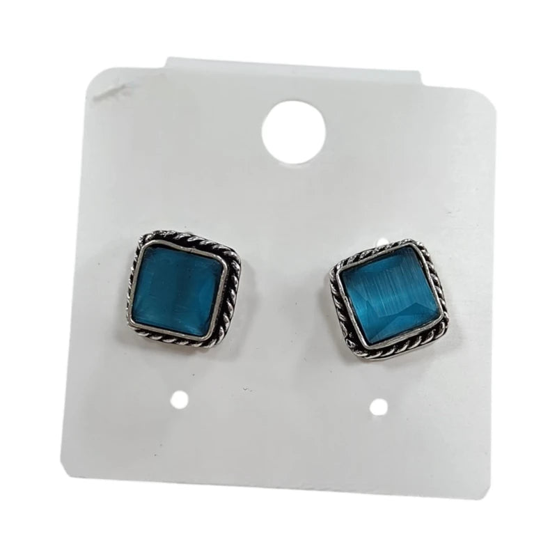 Daily Wear Oxidised Stud Erring 11