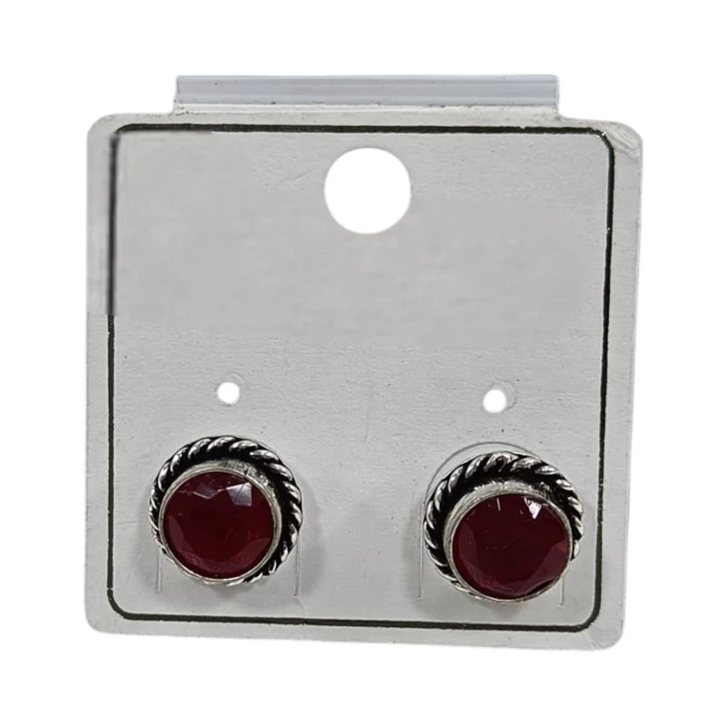 Daily Wear Oxidised Stud Erring 18
