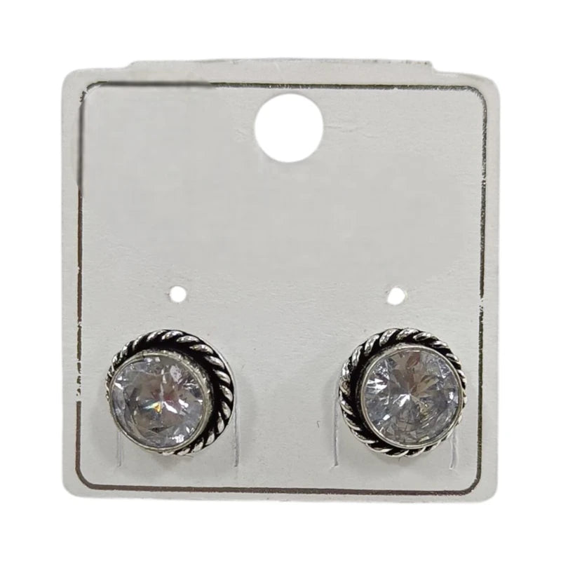 Daily Wear Oxidised Stud Erring 21