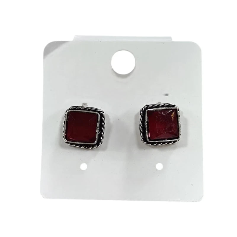 Daily Wear Oxidised Stud Erring 5