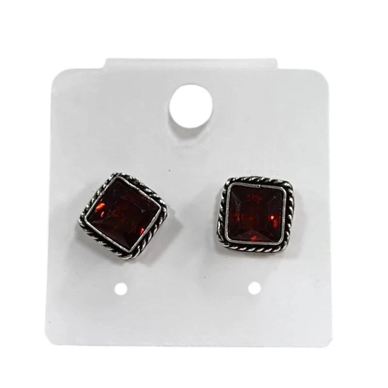 Daily Wear Oxidised Stud Erring 7