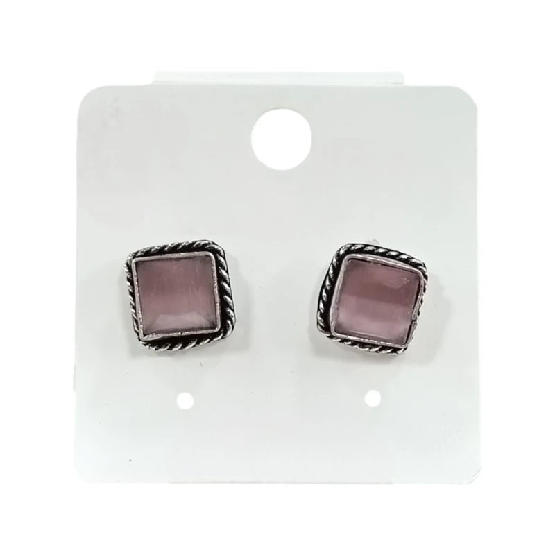 Daily Wear Oxidised Stud Erring 8