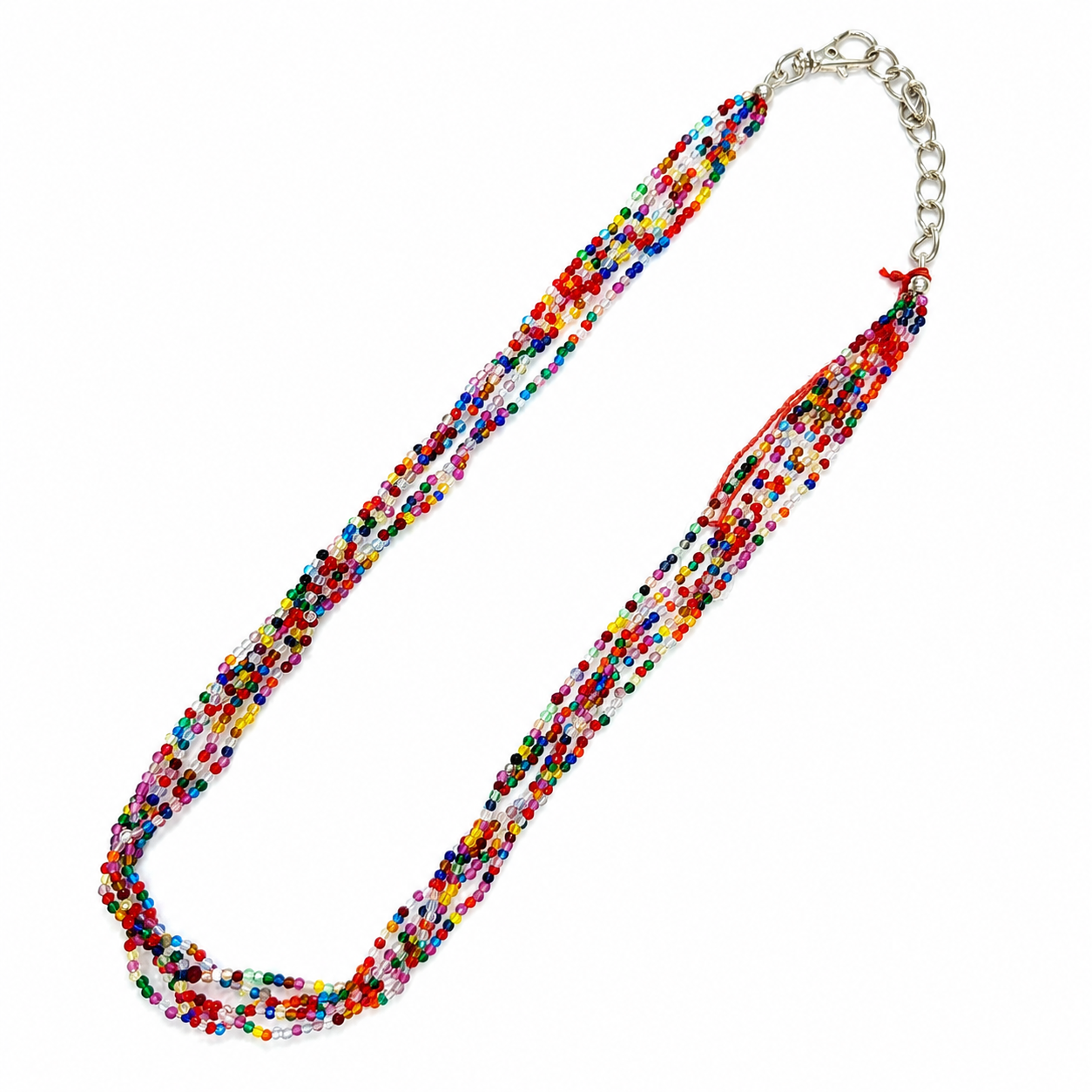 Chandrakala Multi Micro Crystal Beads Chain | JewelOn