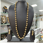 Sangam Long Mutter Mala Necklace Jewellery Set | JewelOn