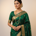 Sangam Long Mutter Mala Necklace Jewellery Set | JewelOn