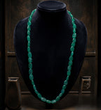 Green Natural Stone Necklace