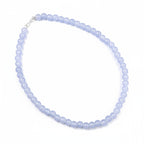Neelakshi Sky Blue Glass Moti Mala | JewelOn