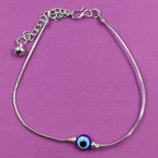 Nazar Raksha Evil Eye Chain Anklet | JewelOn