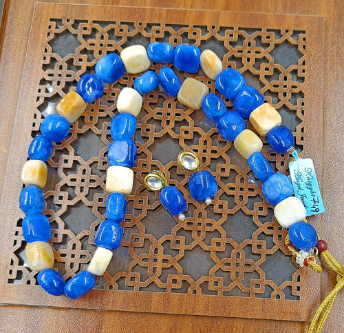 Semiprecious stone set (blue)