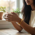 Citrine 8mm Crystal Bracelet for Men and Women | JewelOn
