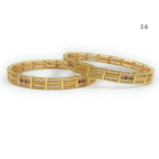 Priya Gold Plated Bangles Set for Women | JewelOn