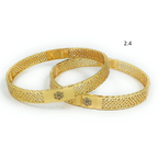 Esplendor Gold Plated Bangles Set for Women | JewelOn