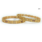 Priya Gold Plated Bangles Set for Women | JewelOn