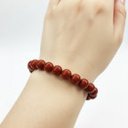 Red Jasper 8mm Crystal Bracelet for Men and Women | JewelOn