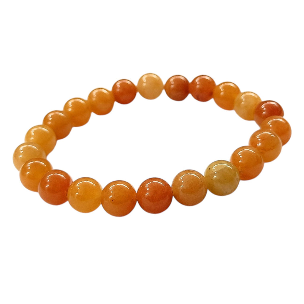 Yellow Aventurine 8mm Crystal Bracelet for Men and Women | JewelOn